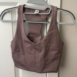 Light brown sports bra